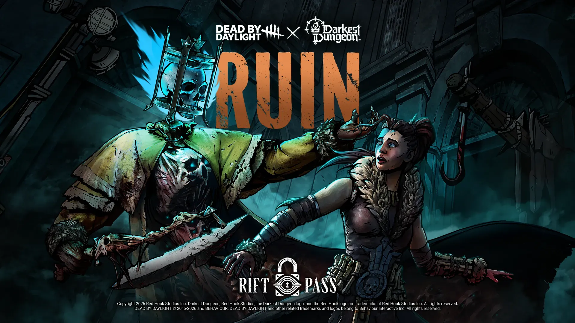 Dead by Daylight x Darkest Dungeon