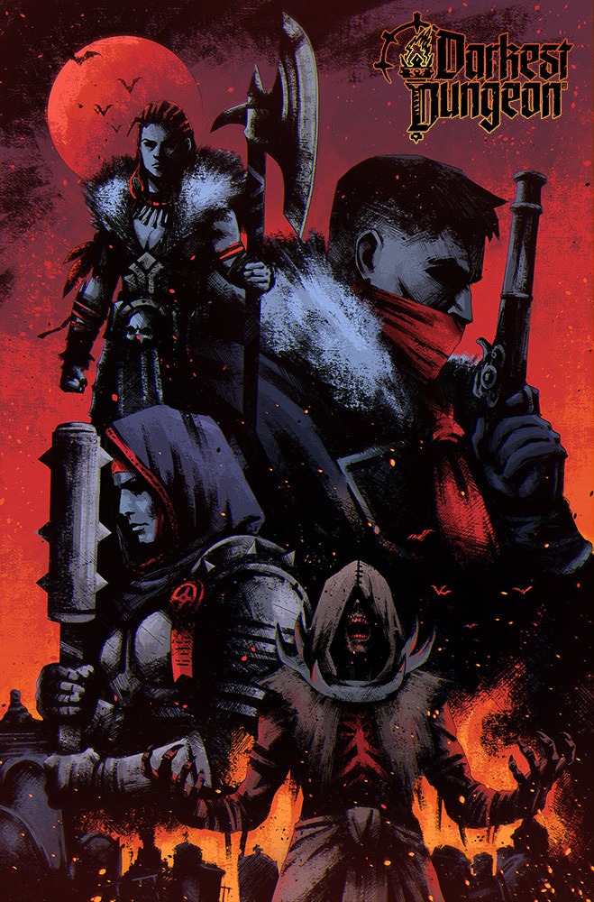 Portada del nuevo DLC de Darkest Dungeon